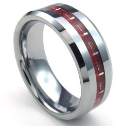 Behendig Ontwerp, Prachtige Kleuren, Kwaliteitsvolle Titanium Ring
