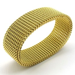 Elegante Vorm, Prachtige Kleuren, Hoogwaardige Titanium Ring