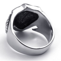 Fijn Bewerkte, Delicate Kleuren, Stabiele Kwaliteit Titanium Ring