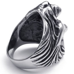 Aantrekkelijk Ontwerp, Delicate Kleuren, Hoogwaardige Titanium Ring