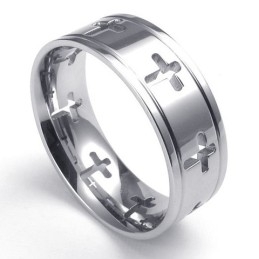 Prachtig Ontwerp, Kleurbriljantie, Uitstekende Kwaliteit Titanium Ring