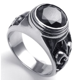 Weelderig Ontwerp, Delicate Kleuren, Winnen Warme Lof Van Klanten. Titanium Ring