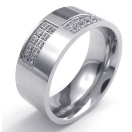 Weelderig In Ontwerp, Kleurbriljantie, Betrouwbare Kwaliteit Titanium Ring