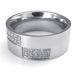 Weelderig In Ontwerp, Kleurbriljantie, Betrouwbare Kwaliteit Titanium Ring