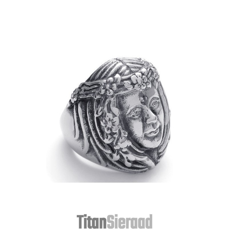 Nieuwste Technologie Kleurbriljantie Uitstekende Kwaliteit Titanium Ring