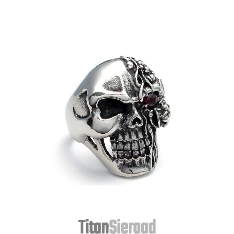 Fijn Bewerkte Kleurbriljantie, Hoogwaardige Titanium Ring Fijn Bewerkte Kleurbriljantie, Hoogwaardige Titanium Ring