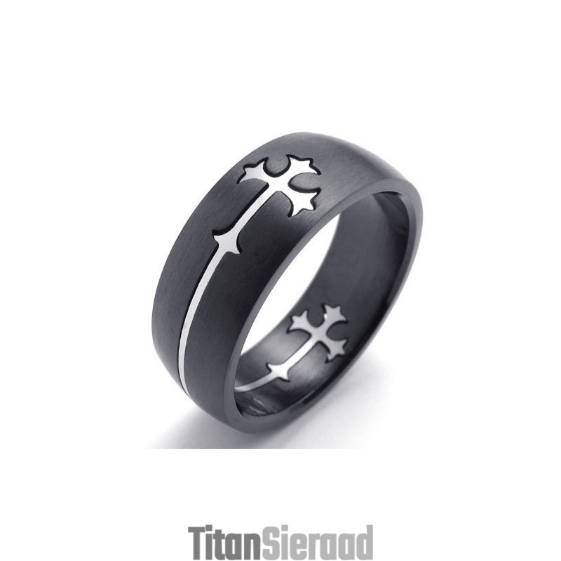 Behendig Ontwerp, Delicate Kleuren, Hoogwaardige Titanium Ring