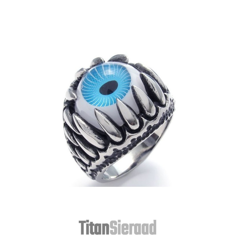 Fijn Bewerkte Kleurbriljantie, Superieure Kwaliteit Titanium Ring