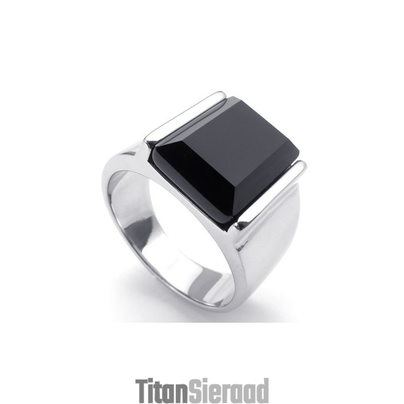 Verschillende Stijlen Kleur Briljantie Stabiele Kwaliteit Titanium Ring
