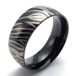 Modieuze Patronen, Delicate Kleuren, Stabiele Kwaliteit Titanium Ring