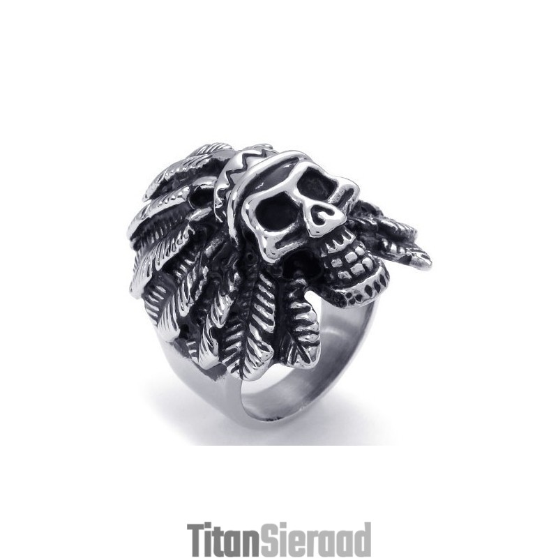 Aantrekkelijk Ontwerp, Delicate Kleuren, Uitstekende Kwaliteit Titanium Ring