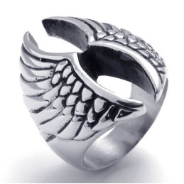 Professioneel Ontwerp, Kleurbriljantie, Uitstekende Kwaliteit Titanium Ring