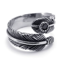 Prachtig Ontwerp, Delicate Kleuren, Superieure Kwaliteit Titanium Ring