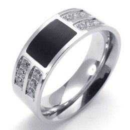 Prachtig Ontwerp, Kleur En Briljantie Voor Een Lang Verhaal: Titanium Ring