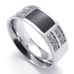 Prachtig Ontwerp, Kleur En Briljantie Voor Een Lang Verhaal: Titanium Ring