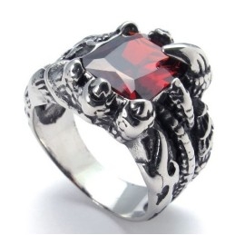 Weelderig In Ontwerp, Prachtige Kleuren, Uitstekende Kwaliteit Titanium Ring