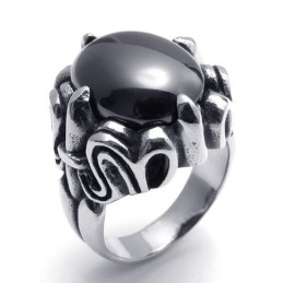 Weelderig Ontwerp, Delicate Kleuren, Uitstekende Kwaliteit Titanium Ring