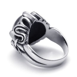 Weelderig Ontwerp, Delicate Kleuren, Uitstekende Kwaliteit Titanium Ring