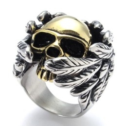 Modern Design, Kleurbriljantie, Superieure Kwaliteit Titanium Ring