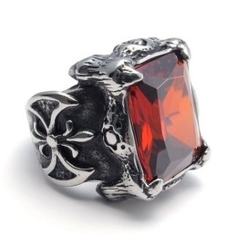 Vakkundige Vervaardiging, Prachtige Kleuren, Betrouwbare Kwaliteit Titanium Ring