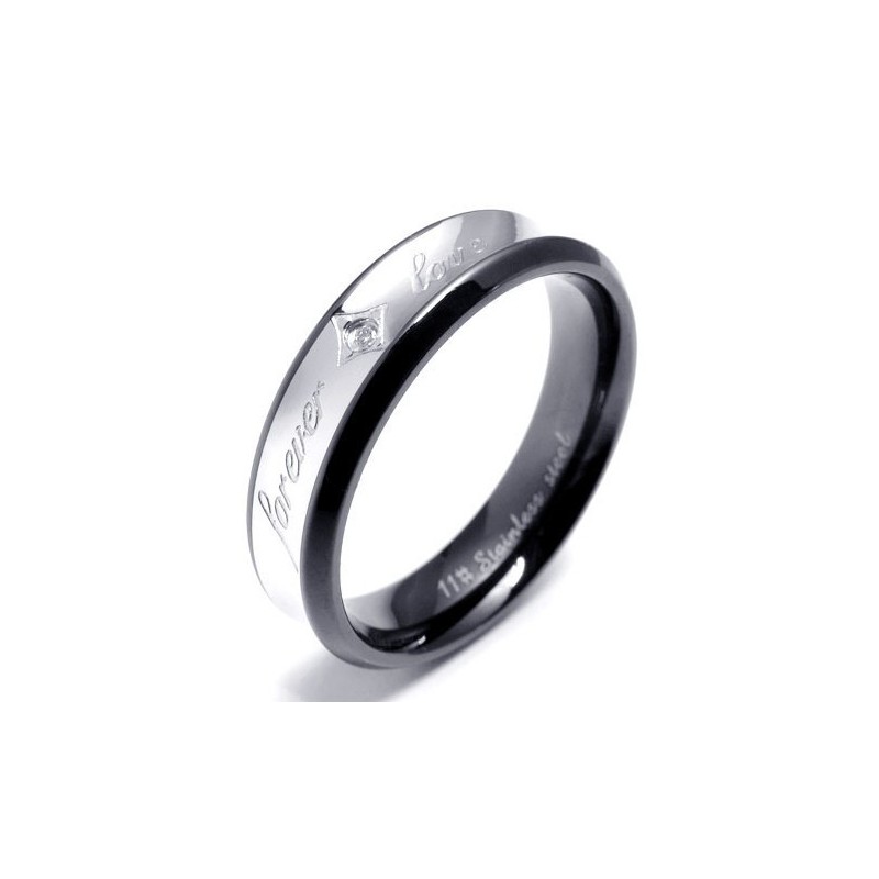 Elegante Vorm, Kleur, Briljantie, Duurzaam In Gebruik, Titanium Ring