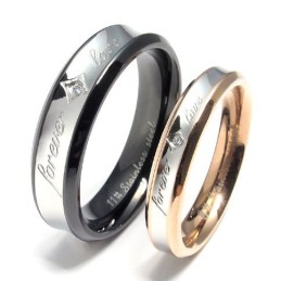 Elegante Vorm, Kleur, Briljantie, Duurzaam In Gebruik, Titanium Ring