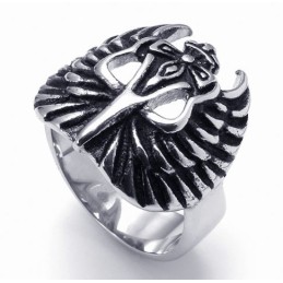 Weelderig Ontwerp, Delicate Kleuren, Titanium Ring Van Superieure Kwaliteit