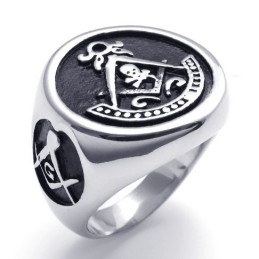 Modieuze Patronen, Delicate Kleuren, Titanium Ring Van Superieure Kwaliteit