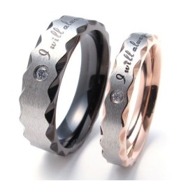 Elegante Vorm, Kleur, Briljantie, Betrouwbare Reputatie, Titanium Ring