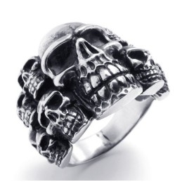 Modern Ontwerp, Kleurbriljantie, Uitstekende Kwaliteit Titanium Ring