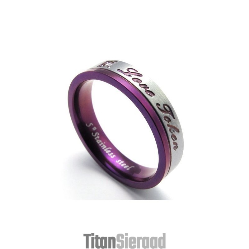 Geavanceerde Technologie Prachtige Kleuren Superieure Kwaliteit Titanium Ring Geavanceerde Technologie Prachtige Kleuren Superieure Kwaliteit Titanium Ring