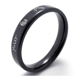 Behendig Ontwerp, Delicate Kleuren, Superieure Kwaliteit Titanium Ring