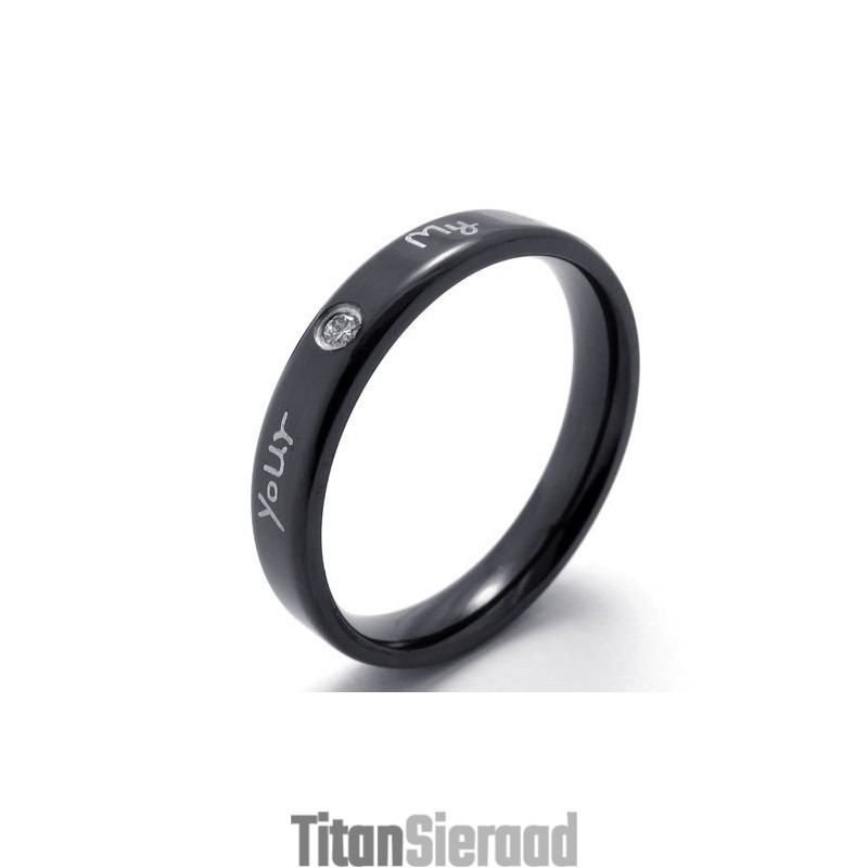 Behendig Ontwerp, Delicate Kleuren, Superieure Kwaliteit Titanium Ring Behendig Ontwerp, Delicate Kleuren, Superieure Kwaliteit Titanium Ring