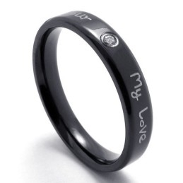 Behendig Ontwerp, Delicate Kleuren, Superieure Kwaliteit Titanium Ring