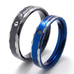 Behendig Ontwerp, Prachtige Kleuren, Hoogwaardige Titanium Ring