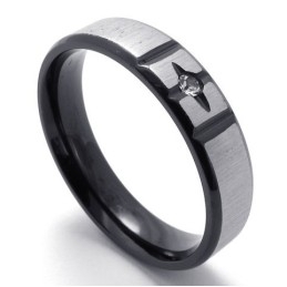 Rationele Constructie Kleur Briljantie Betrouwbare Reputatie Titanium Ring