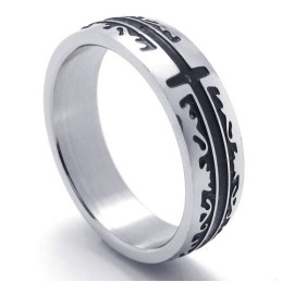Modieuze Patronen, Kleurbriljantie, Betrouwbare Kwaliteit Titanium Ring