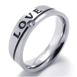 Prachtig Ontwerp, Kleur En Briljantie Voor Een Langdurige Reputatie: Titanium Ring