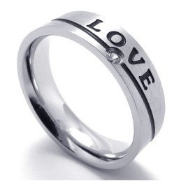 Prachtig Ontwerp, Kleur En Briljantie Voor Een Langdurige Reputatie: Titanium Ring