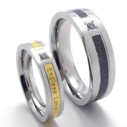 Behendig Ontwerp, Prachtige Kleuren, Superieure Kwaliteit Titanium Ring