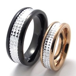 Nieuwste Technologie Prachtige Kleuren Uitstekende Kwaliteit Titanium Ring
