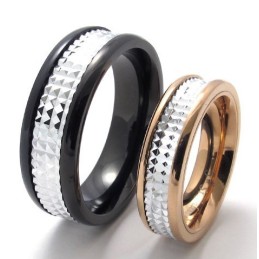 Nieuwste Technologie Delicate Kleuren Duurzaam In Gebruik Titanium Ring