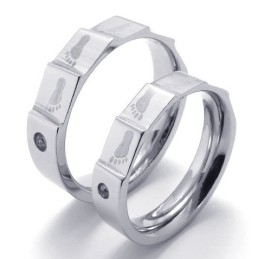 Modieuze Patronen, Kleurbriljantie, Duurzaam In Gebruik, Titanium Ring