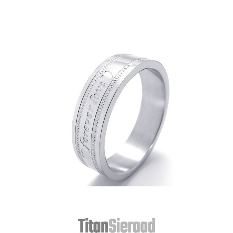 Elegante Vorm, Kleur En Briljantie Om Te Genieten Van Een Hoge Reputatie In Binnen- En Buitenland. Titanium Ring Elegante Vorm, Kleur En Briljantie Om Te Genieten Van Een Hoge Reputatie In Binnen- En Buitenland. Titanium Ring