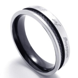 Behendig Ontwerp, Delicate Kleuren, Superieure Kwaliteit Titanium Ring
