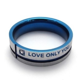 Prachtig Ontwerp, Mooie Kleuren, Stabiele Kwaliteit Titanium Ring