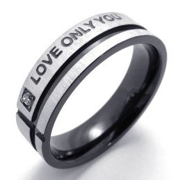 Vakkundige Vervaardiging Van Delicate Kleuren. De Koning Van De Hoeveelheid Titanium Ring.