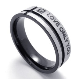 Vakkundige Vervaardiging Van Delicate Kleuren. De Koning Van De Hoeveelheid Titanium Ring.