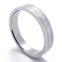 Elegante Vorm, Kleur En Briljantie. De Koning Van Kwaliteitstitanium Ringen.