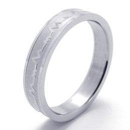 Elegante Vorm, Kleur En Briljantie. De Koning Van Kwaliteitstitanium Ringen.